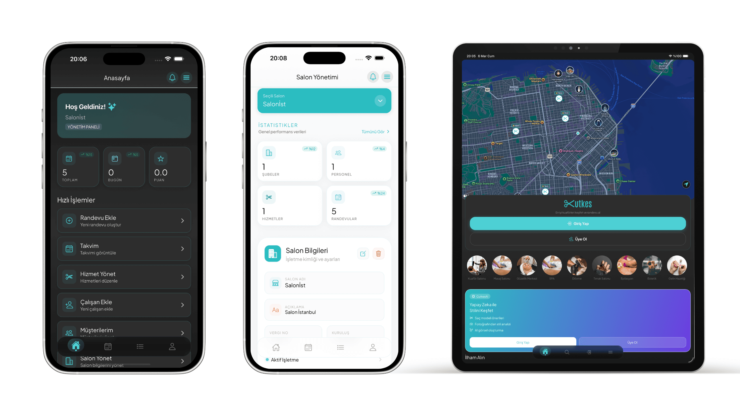 Cutkes Mobil ve Tablet Uygulaması